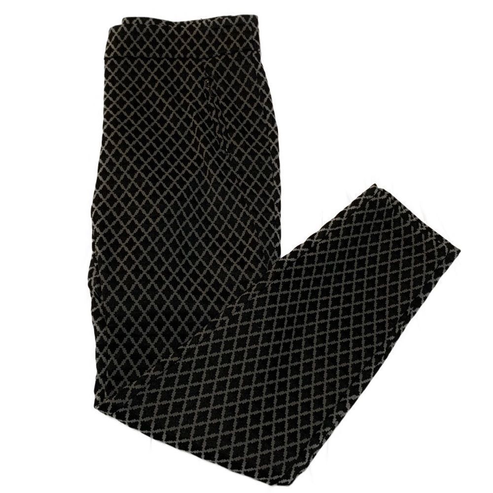 NEW! Soho Apparel Black/Gray Skinny Pants Sz M